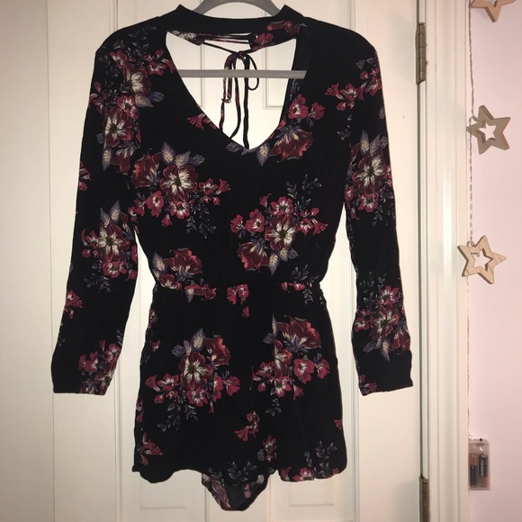 one clothing Dresses & Skirts - Floral romper